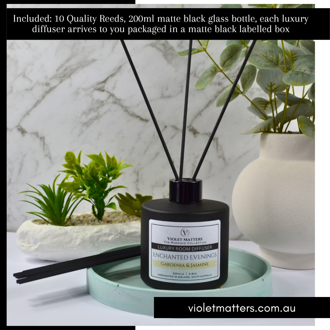 Enchanted Evenings: Gardenia & Jasmine - 200ml Room Diffuser