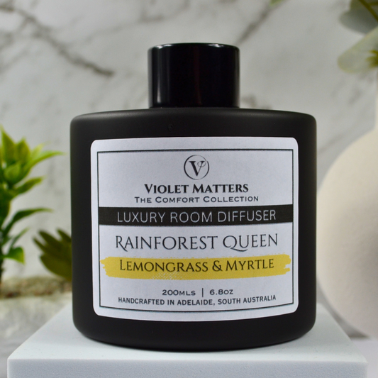 Rainforest Queen 200ml - Lemongrass & Myrtle Luxury Room Diffuser