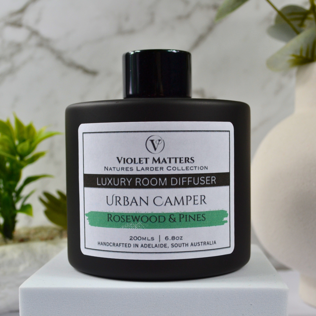 Urban Camper: Rosewood & Pines - 200ml Room Diffuser