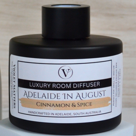 Adelaide in August - Cinnamon & Spice Luxury Room Diffuser