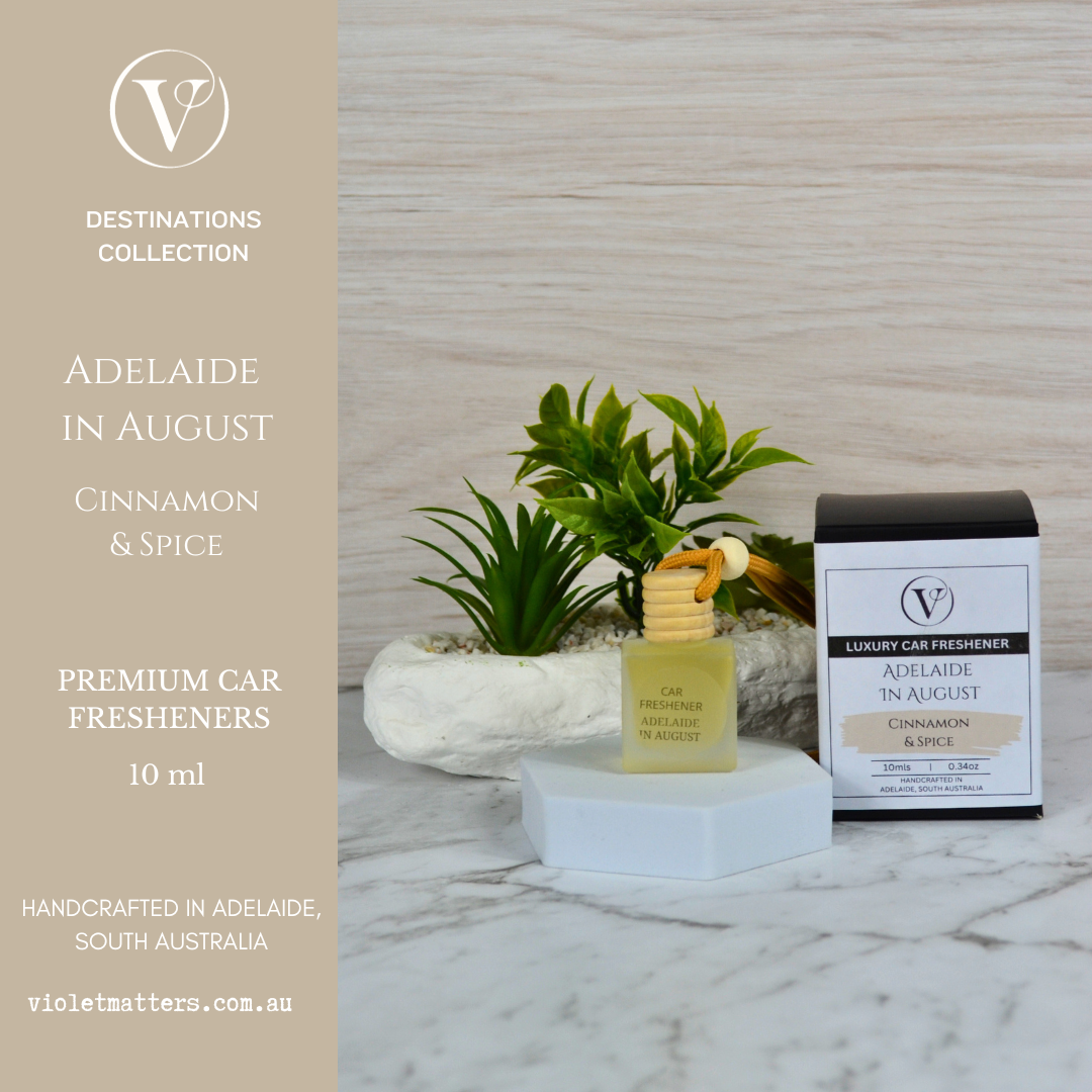 Adelaide in August - Cinnamon and Spice Premium Car Fresheners