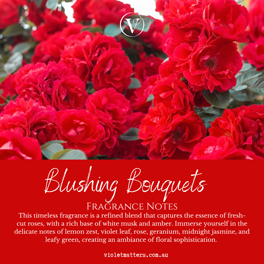 Blushing Bouquets - Red Roses Luxury Room Diffuser