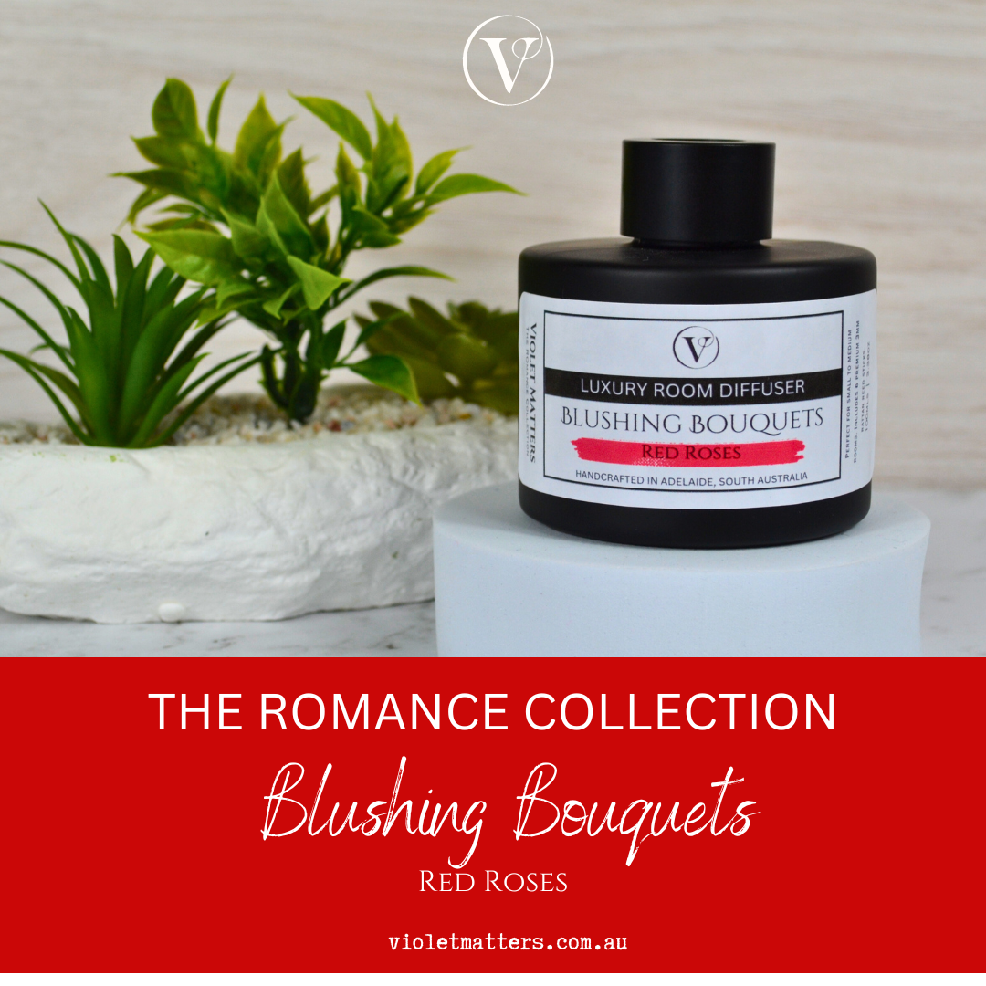 Blushing Bouquets - Red Roses Luxury Room Diffuser