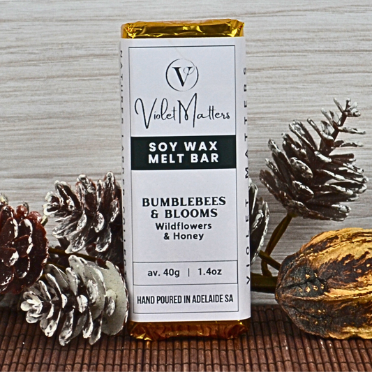 Bumblebees & Blooms: Wildflowers & Honey - Eco Soy Wax Melt Bar