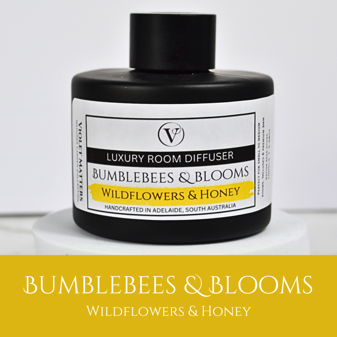 Bumblebees & Blooms: Wildflowers & Honey - 100ml Room Diffuser