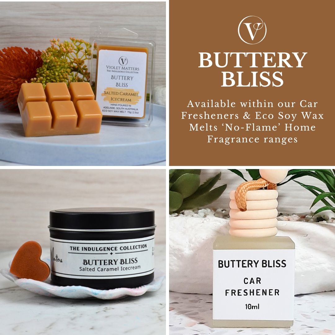Buttery Bliss: Salted Caramel Icecream - Car Freshener