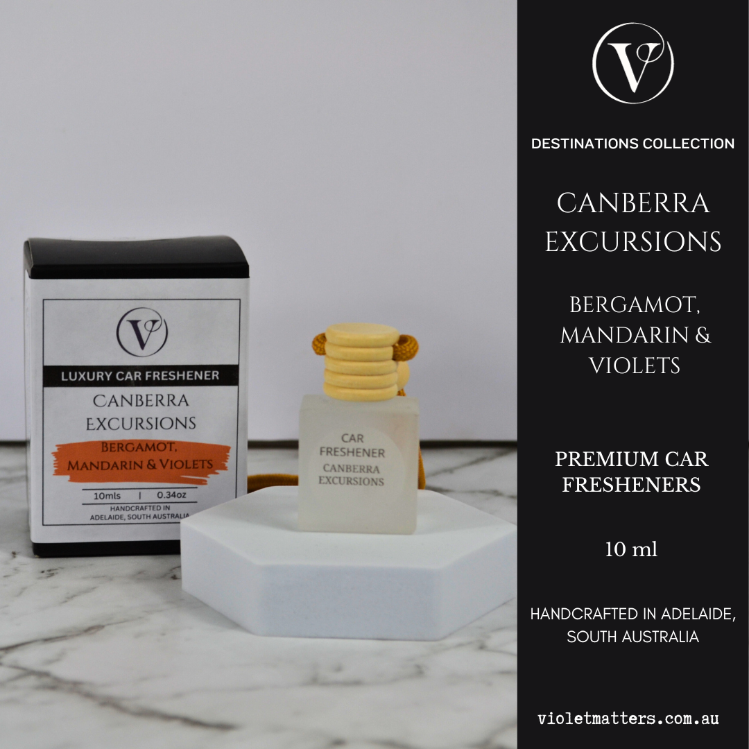 Canberra Excursions - Bergamot, Mandarin & Violets