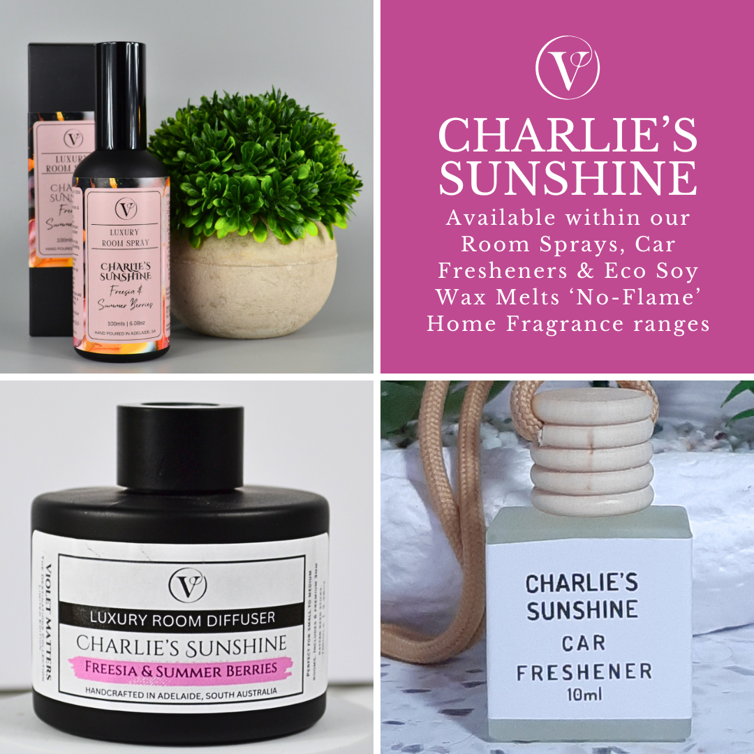 Charlie's Sunshine: Freesia & Summer Berries - 100ml Room Diffuser
