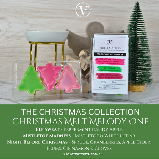 Limited Edition: Christmas Melt Melody One - Eco Soy Wax Melt