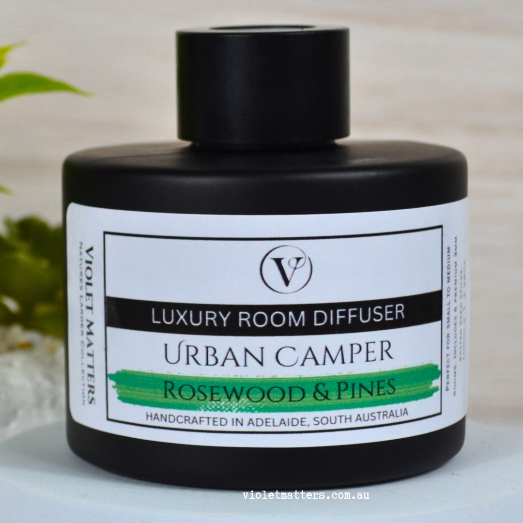 Urban Camper: Rosewood and Pines - 100ml Room Diffuser