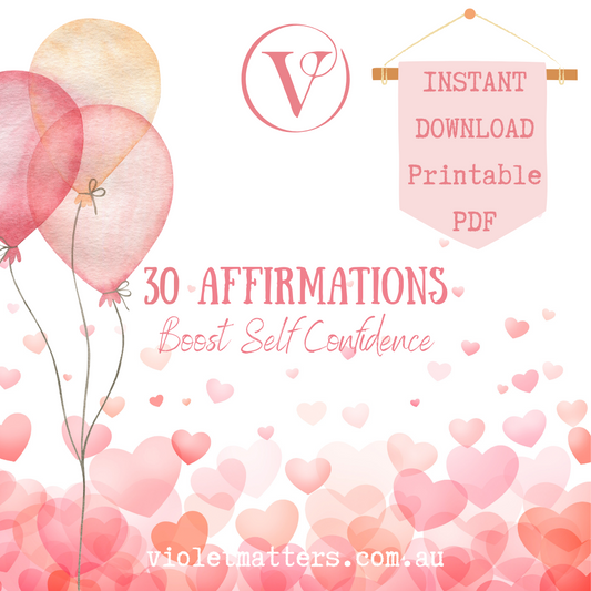 Affirmation Cards Printable - Boosting Self-Confidence