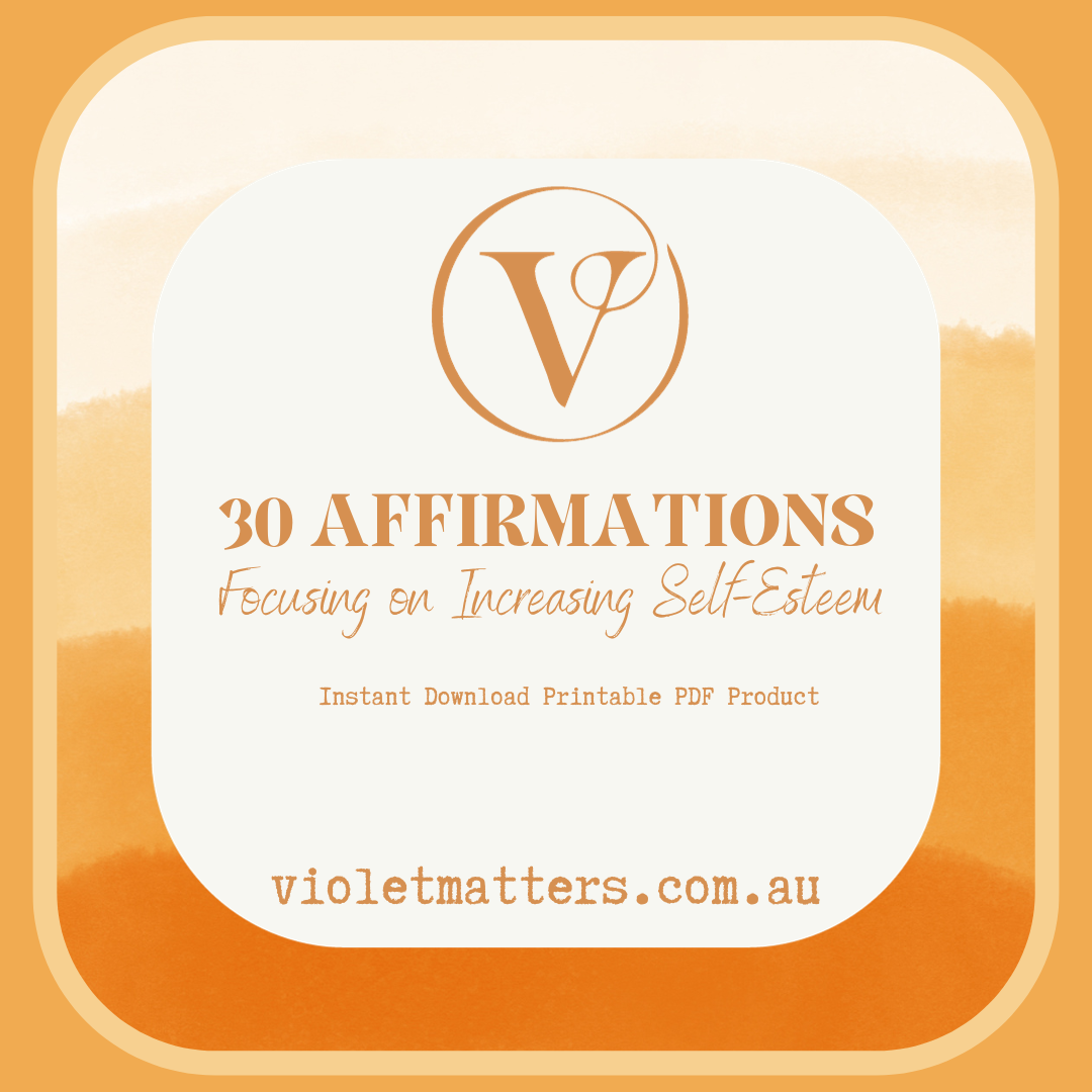 Affirmation Card Printable - Increasing Self-Esteem