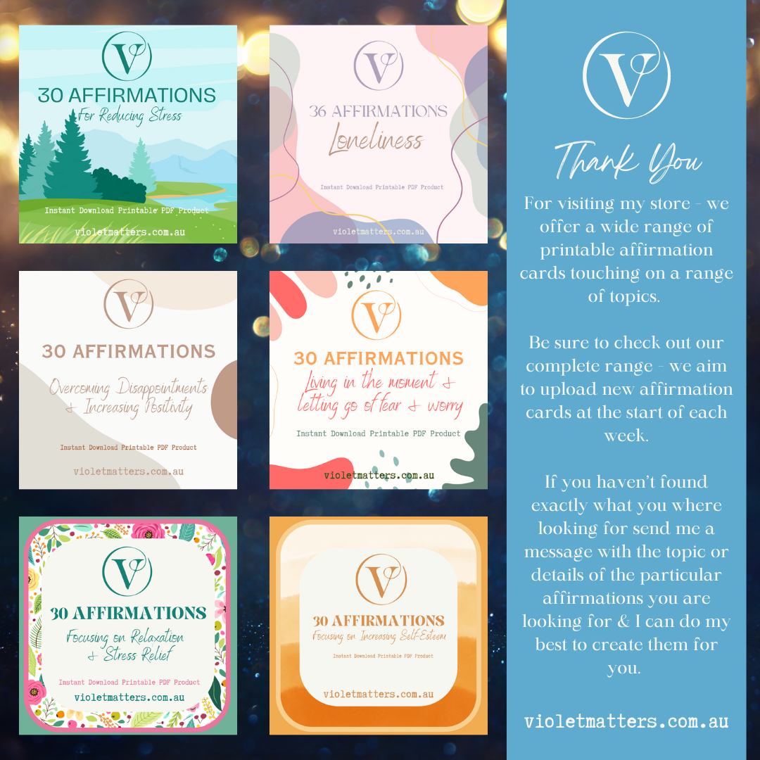 Printable Affirmation Card Set - Digital Download PDF - Elevate Creativity & Business Positivity for Craft Lovers and Home-based Entrepreneurs