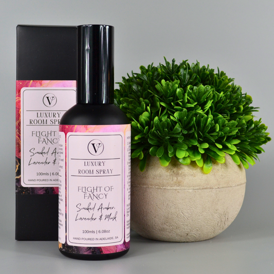 Flight of Fancy: Smoked Amber, Lavender & Musk - 100ml Room Spray