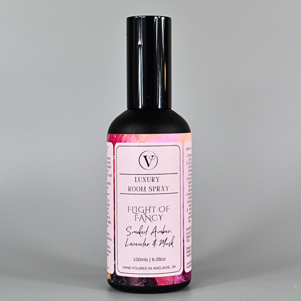 Flight of Fancy: Smoked Amber, Lavender & Musk - 100ml Room Spray