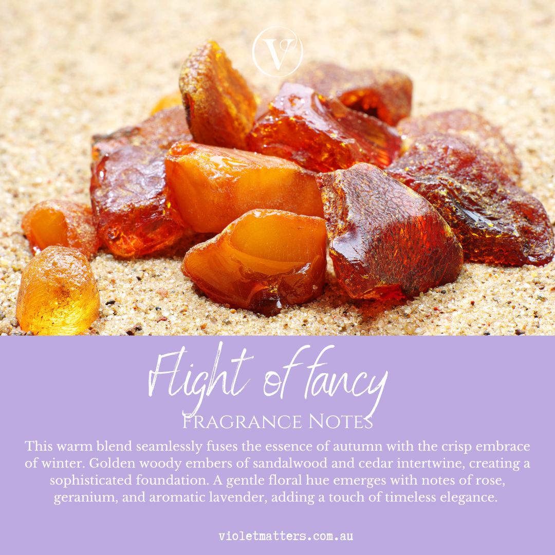 Flight of Fancy -  Smoked Amber, Lavender and Musk Luxury Room Diffuser