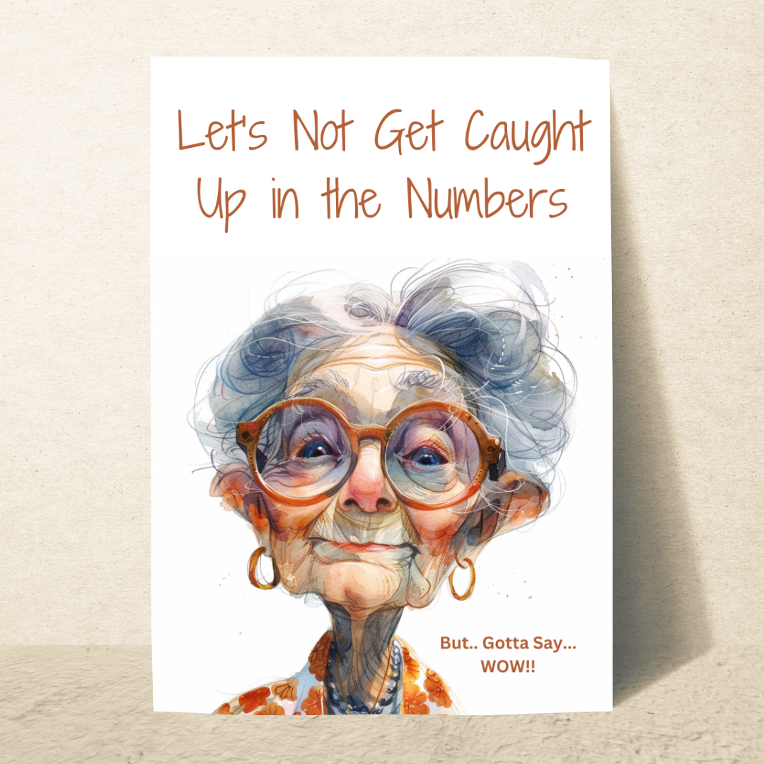 Playful Blank A5 Printable Birthday Day Card
