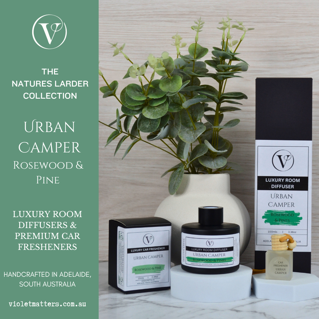 Urban Camper - Rosewood and Pine Luxury Room Diffuser