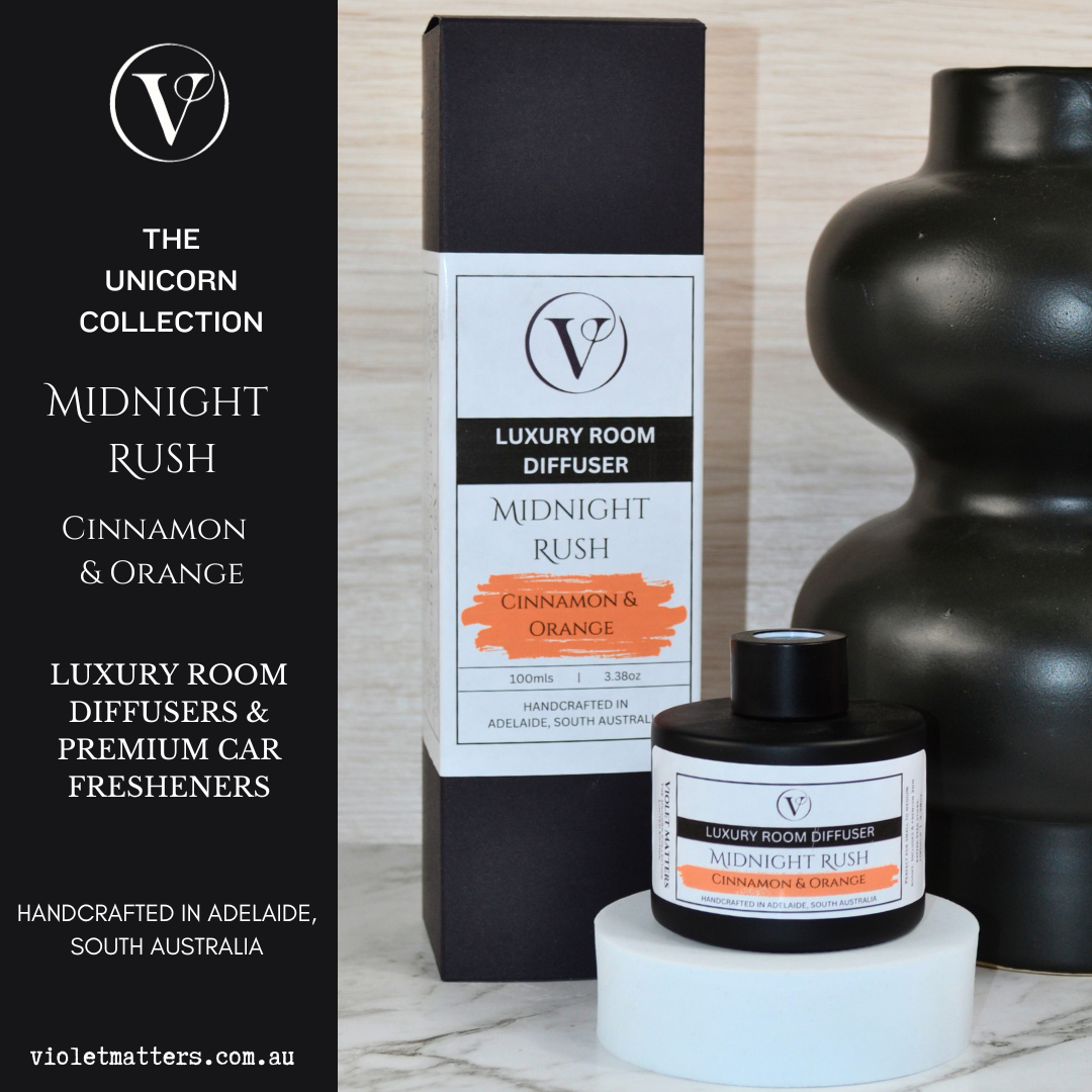 Midnight Rush - Cinnamon & Orange Luxury Room Diffuser