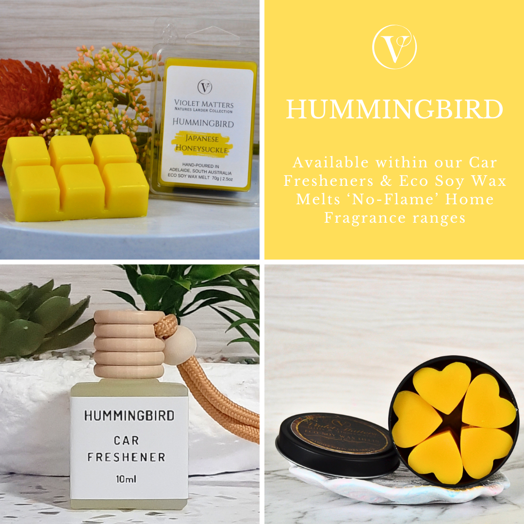 Hummingbird: Japanese Honeysuckle - Eco Soy Wax Melt