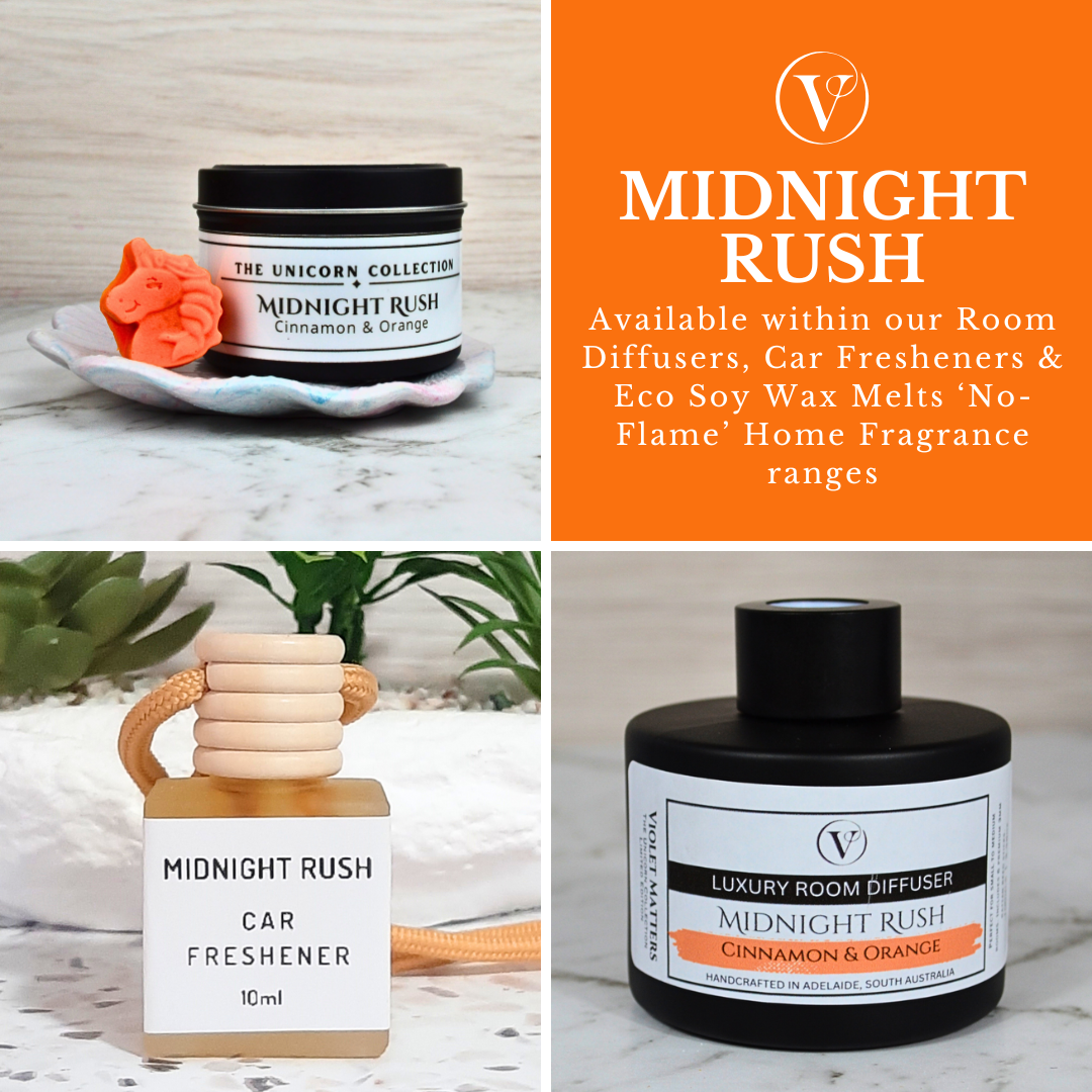 Midnight Rush: Cinnamon & Orange - 100ml Room Diffuser