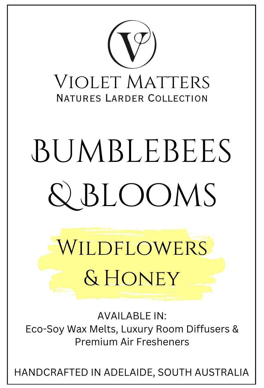 Bumblebees & Blooms - Wildflowers & Honey Luxury Room Diffuser