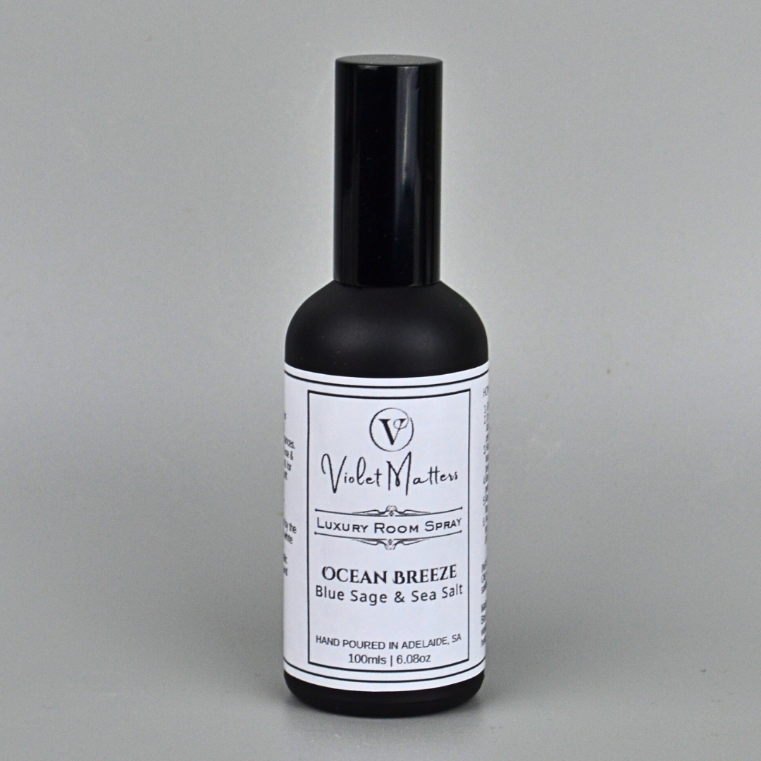 Ocean Breeze: Blue Sage & Sea Salt - 100ml Room Spray