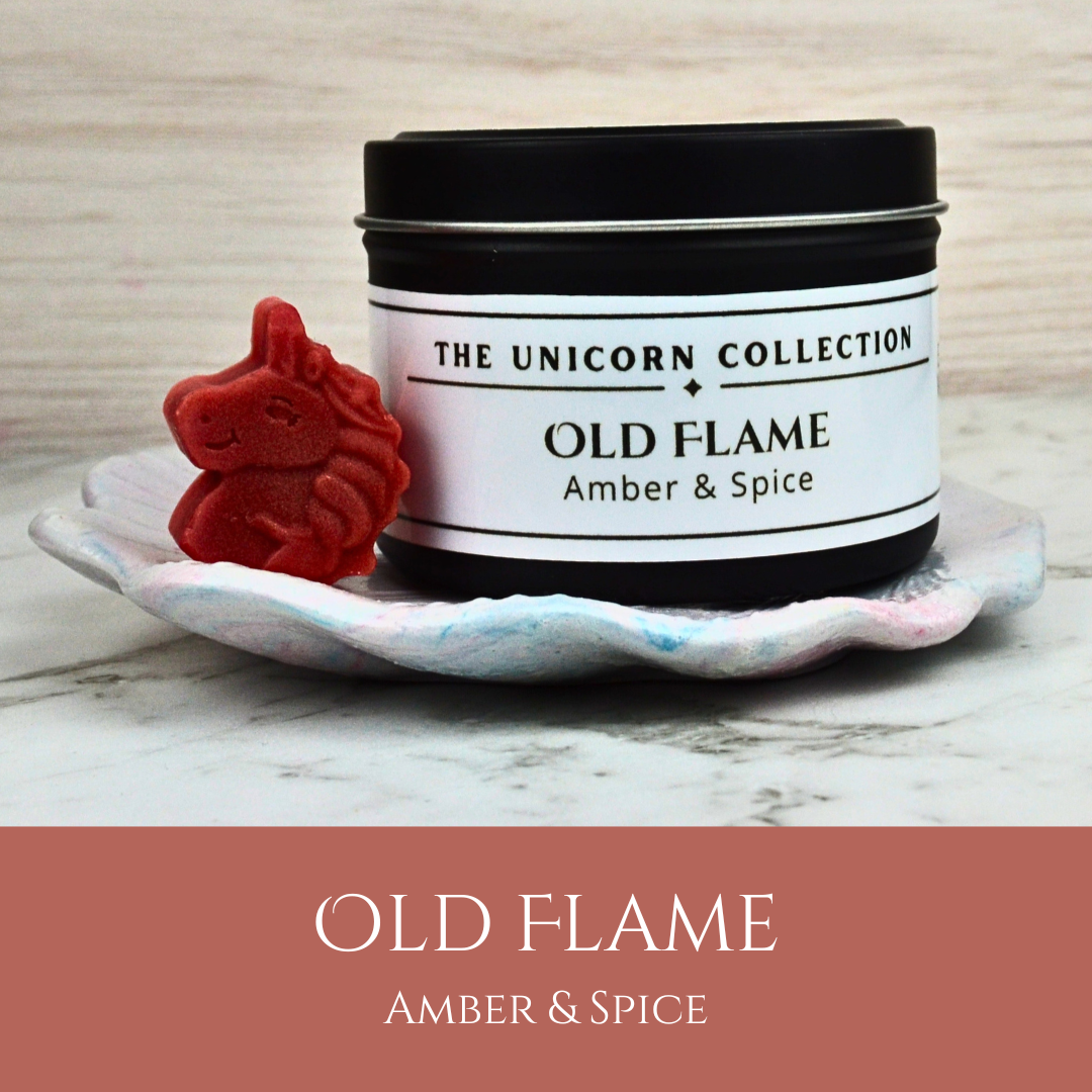 Old Flame: Amber & Spice - Eco Soy Wax Melt Tin