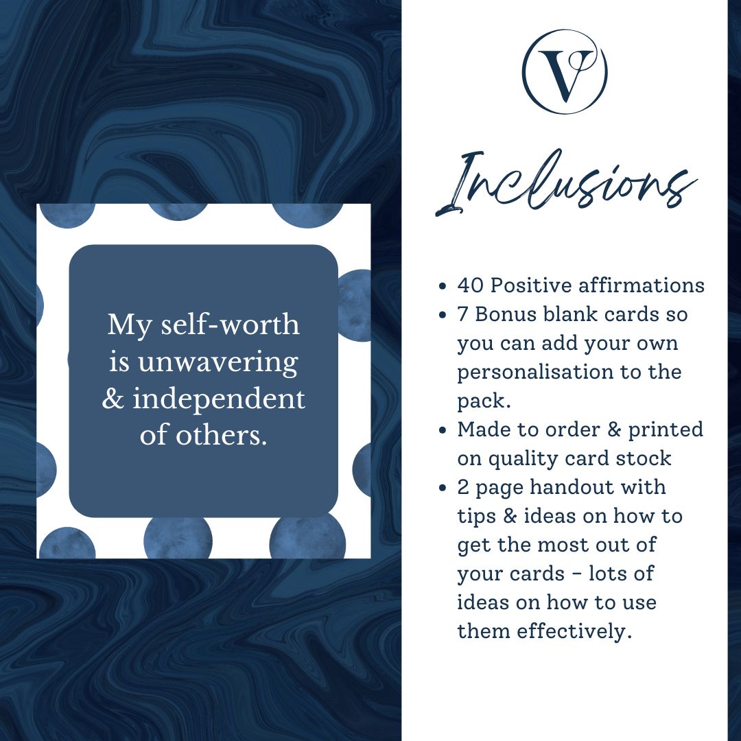 Affirmation Card Set - Divorce