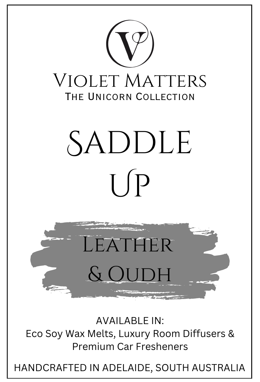 Saddle Up - Leather & Oudh Luxury Room Diffuser