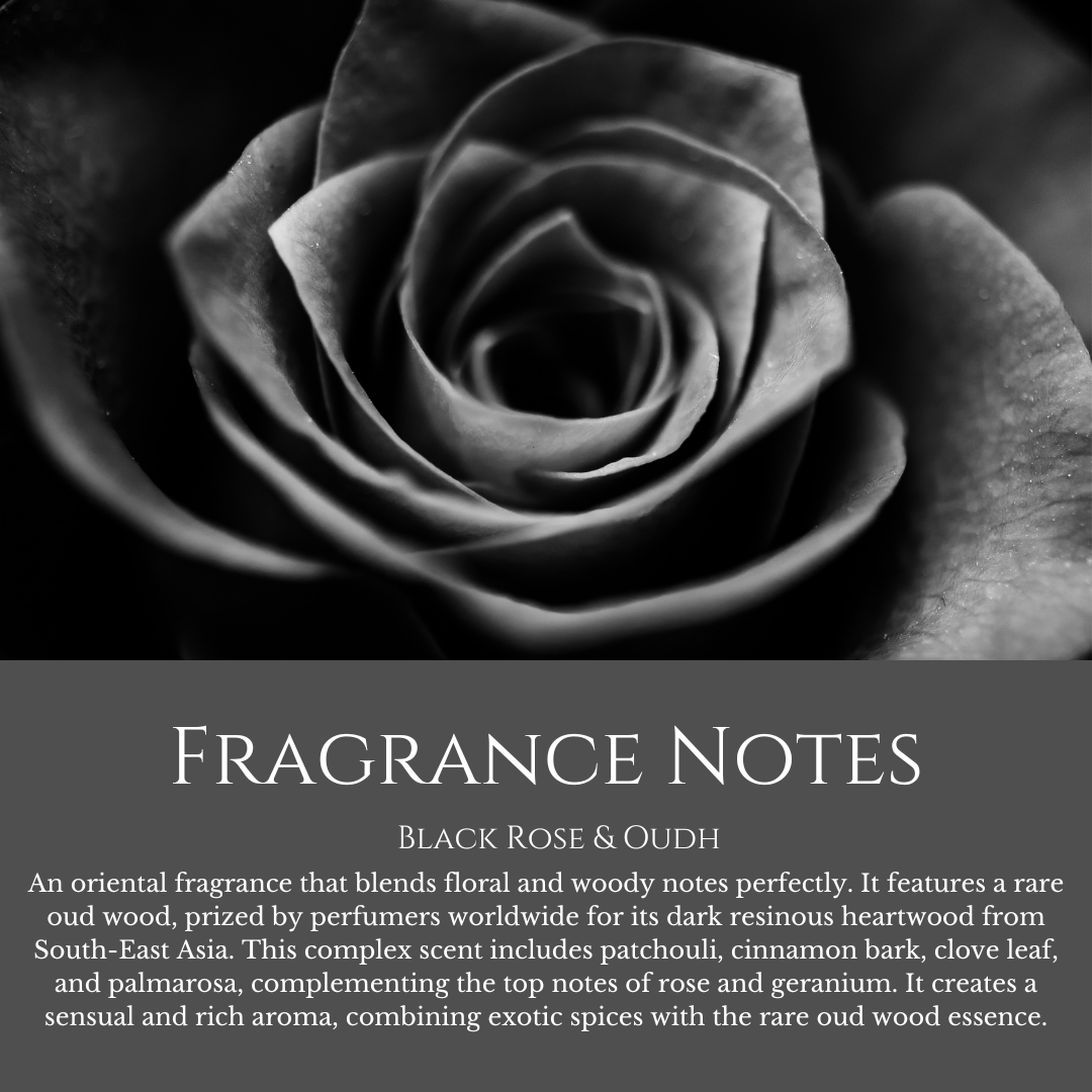 Raffles & Rickshaws: Black Rose & Oud - Car Freshener
