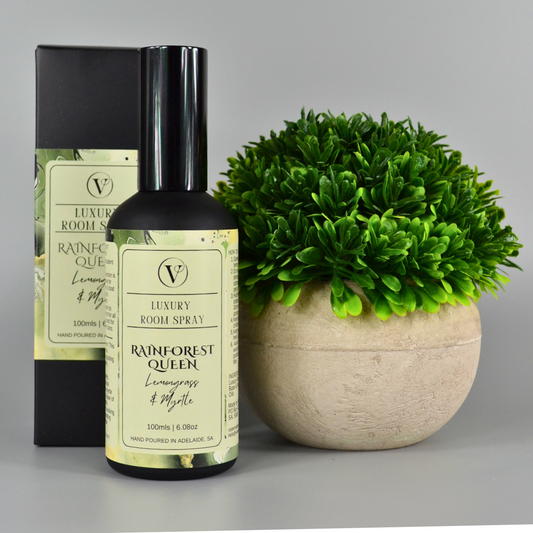 Rainforest Queen: Lemongrass & Myrtle - 100ml Room Spray