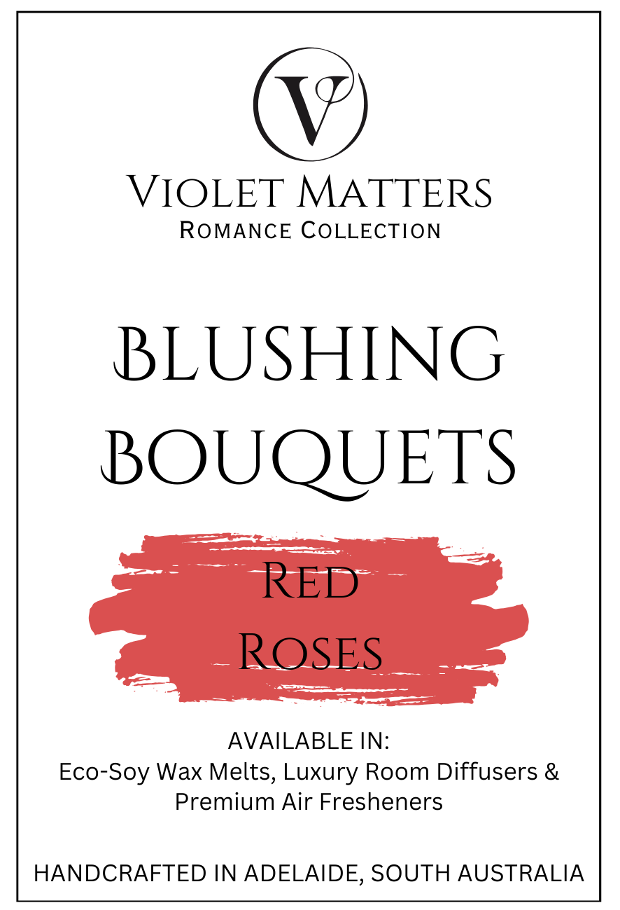 Blushing Bouquets - Red Roses Premium Air Freshener
