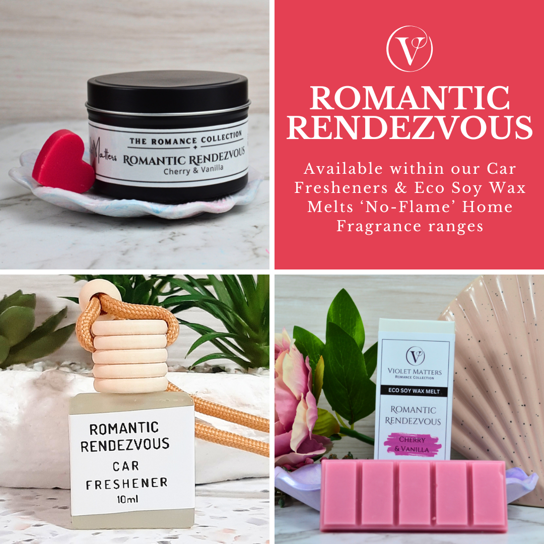 Romantic Rendezvous: Cherry & Vanilla - Car Freshener