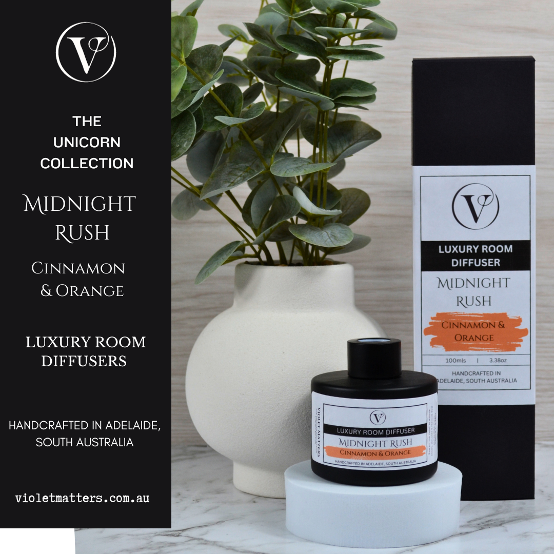 Midnight Rush - Cinnamon & Orange Luxury Room Diffuser