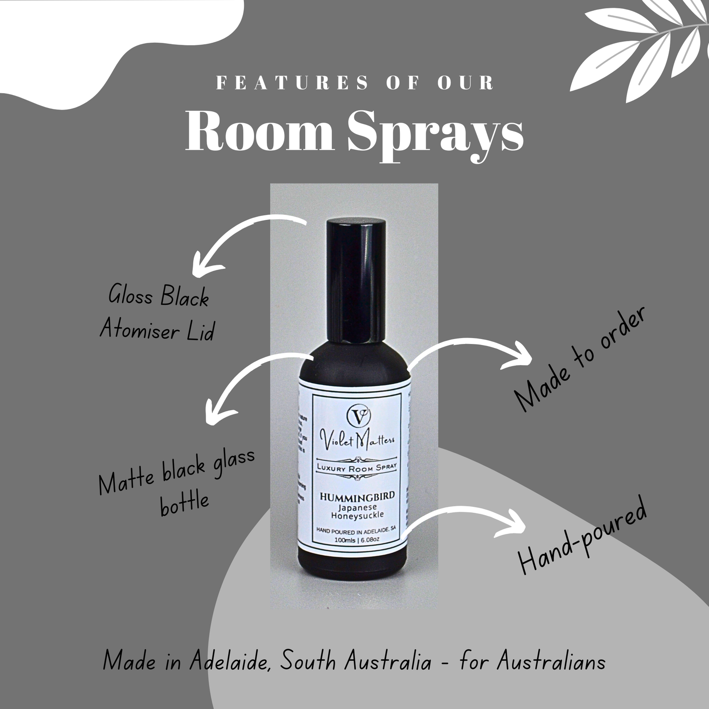 Hummingbird: Japanese Honeysuckle - 100ml Room Spray