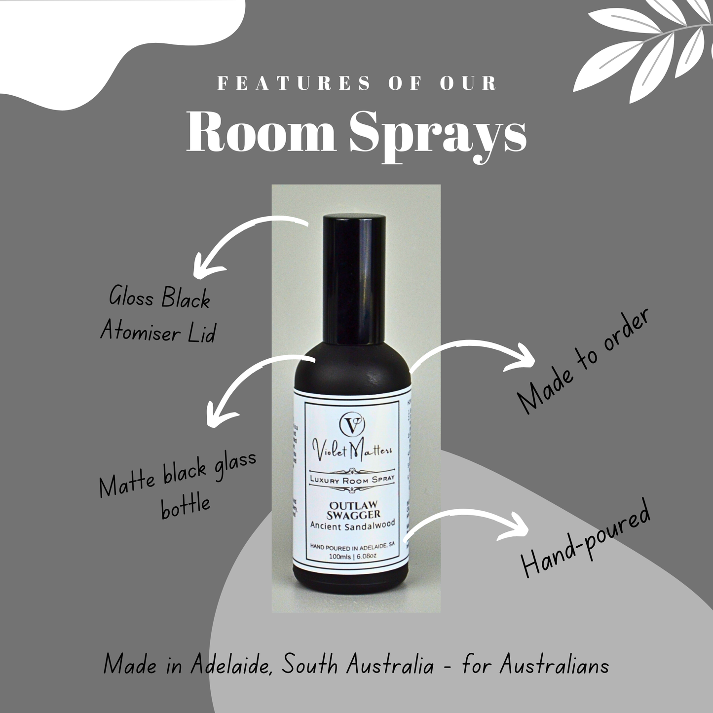 Outlaw Swagger: Ancient Sandalwood - 100ml Room Spray
