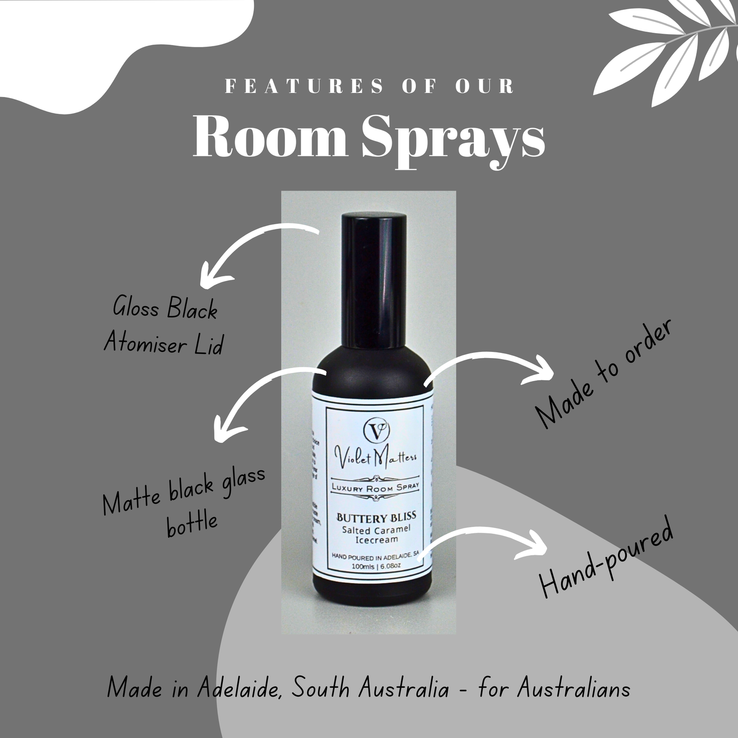 Buttery Bliss: Salted Caramel Icecream - 100ml Room Spray