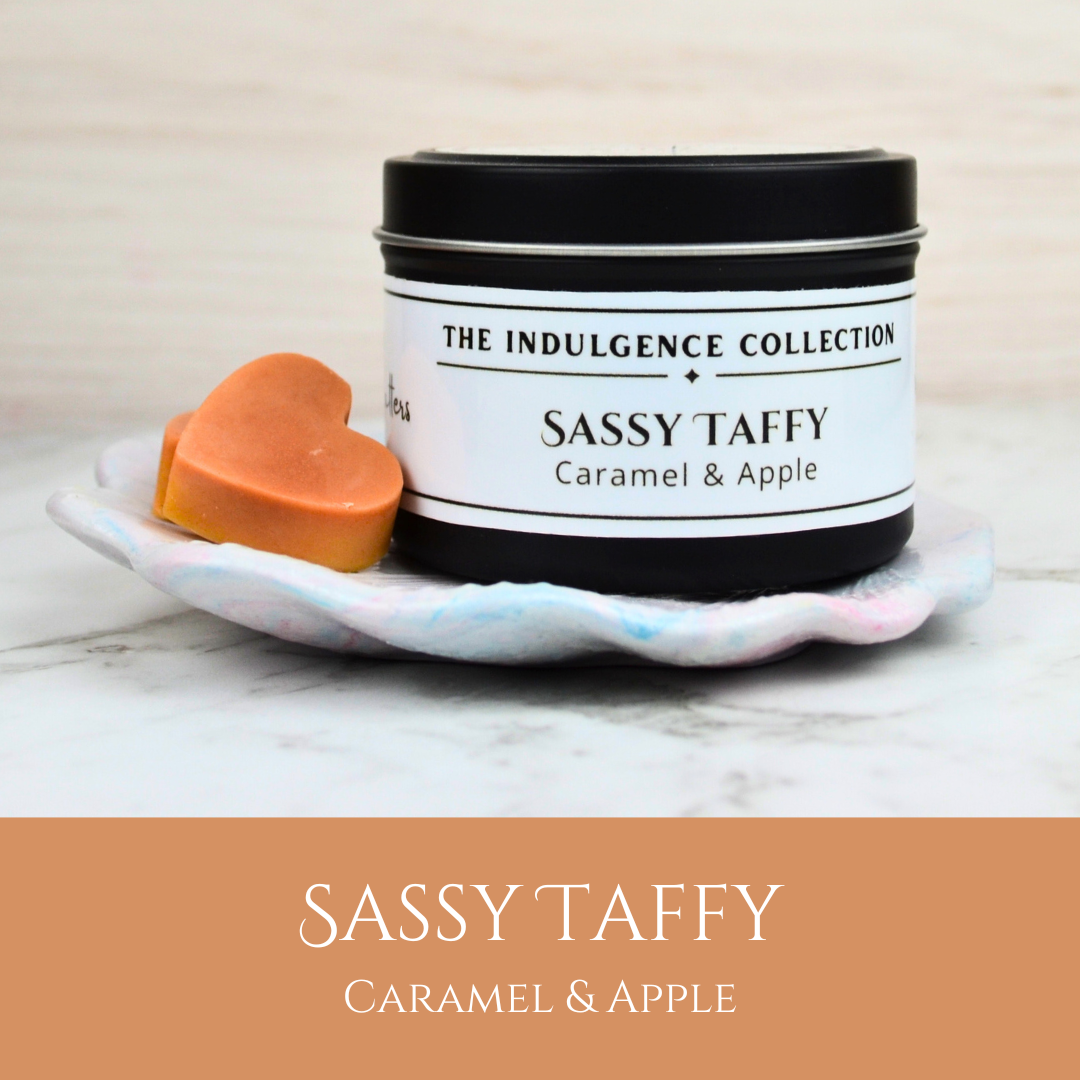Sassy Taffy: Caramel & Apple - Eco Soy Wax Melt Tin