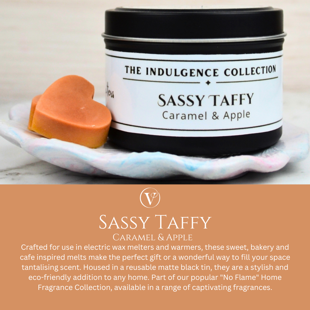 Sassy Taffy: Caramel & Apple - Eco Soy Wax Melt Tin