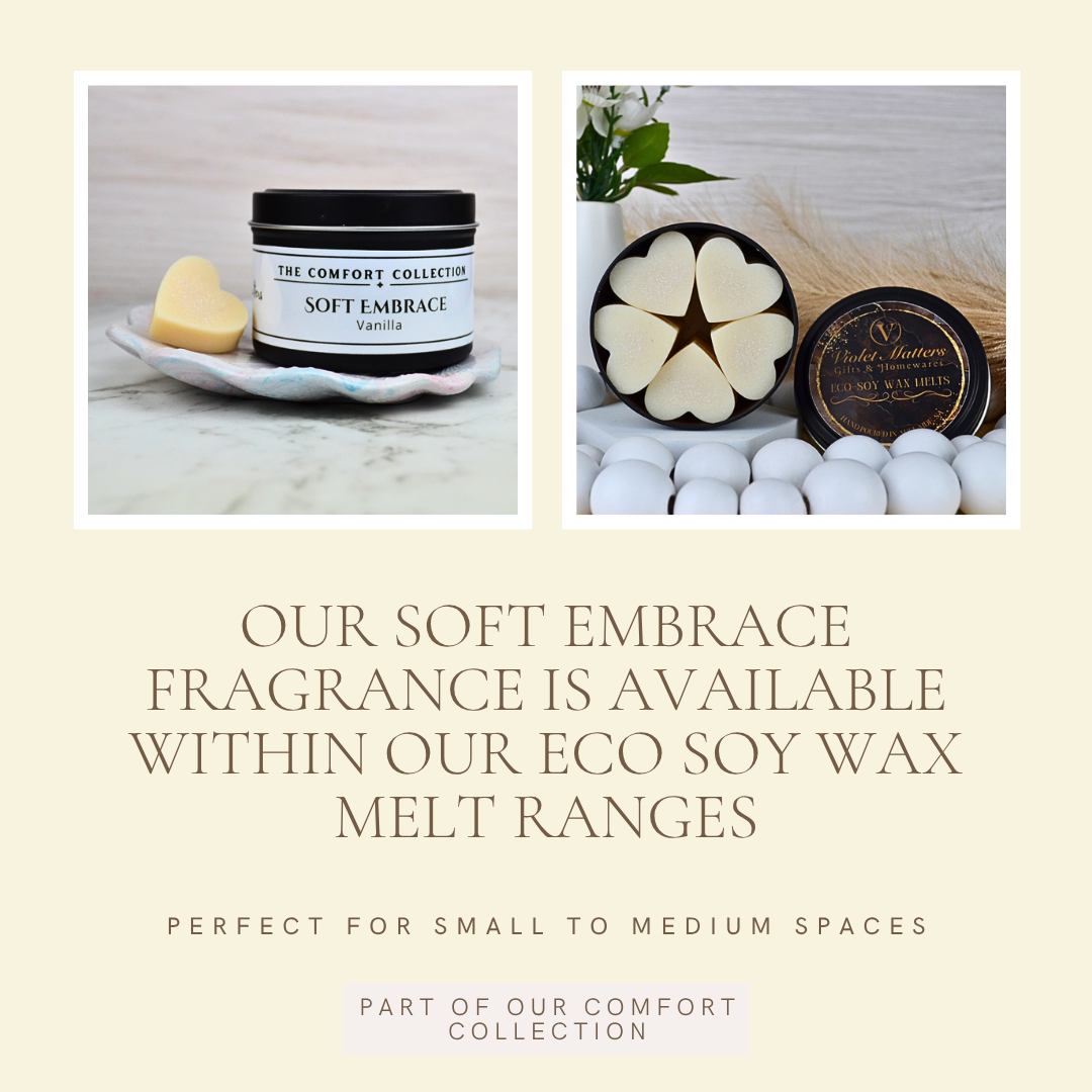 Soft Embrace: Vanilla - Eco Soy Wax Melt Tin