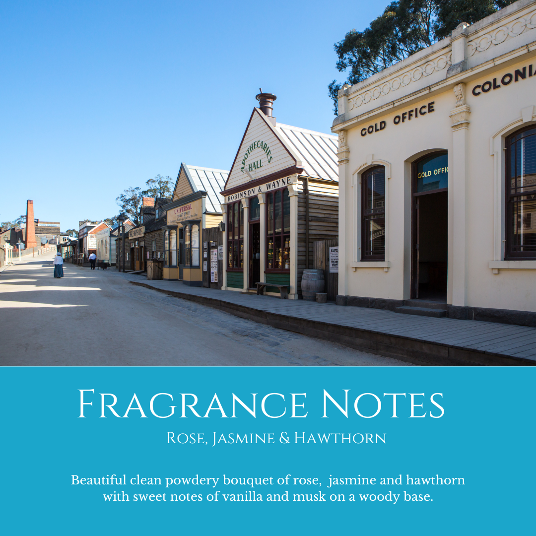 Sovereign Hill Gold: Rose, Jasmine & Hawtorn - 100ml Room Diffuser