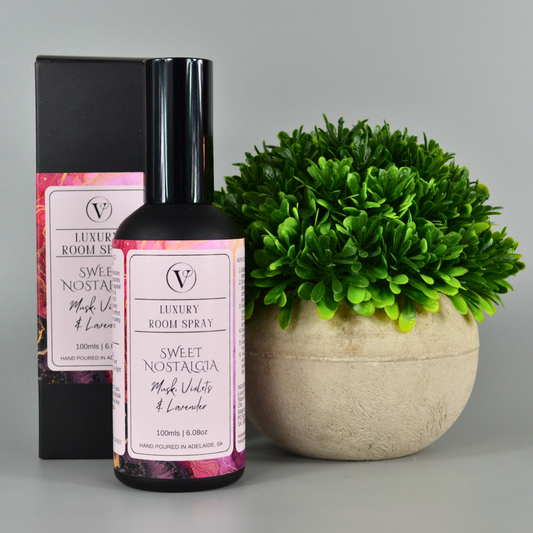 Sweet Nostalgia: Musk, Violets & Lavender - 100ml Room Spray