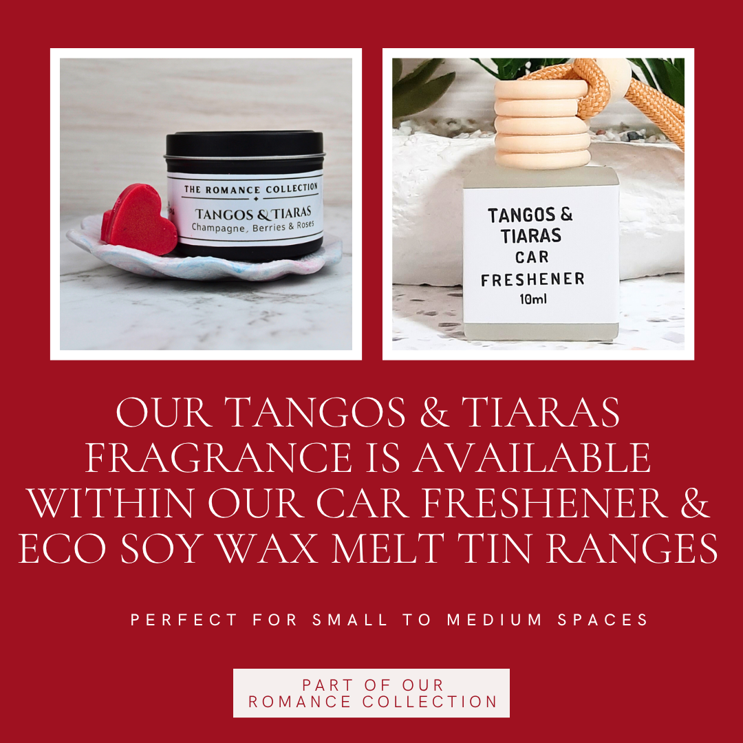 Tangos & Tiaras: Champagne & Strawberries - Eco Soy Wax Melt Tin