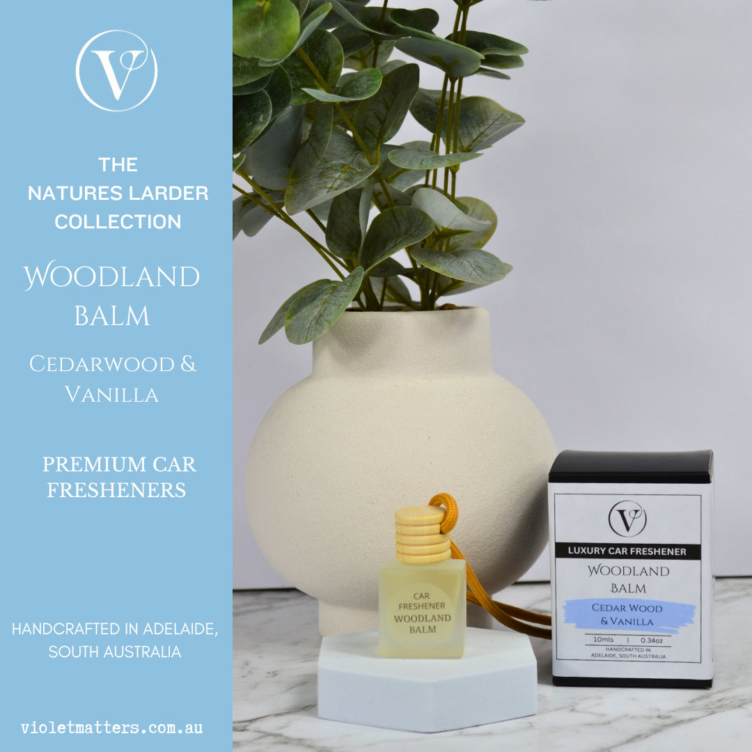 Woodland Balm - Cedarwood & Vanilla Premium Car Freshener