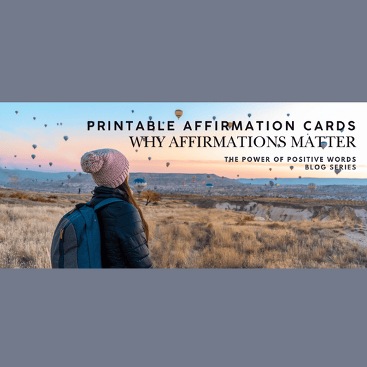 Printable Affirmation Cards for Specific Emotions (Anxiety, Grief, Burnout)