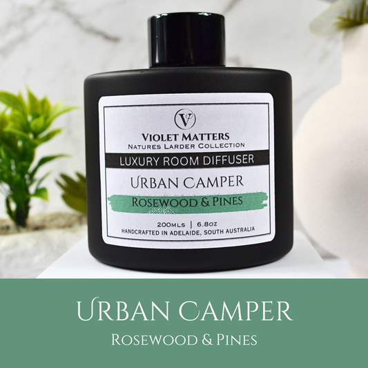 Urban Camper: Rosewood & Pines - 200ml Room Diffuser