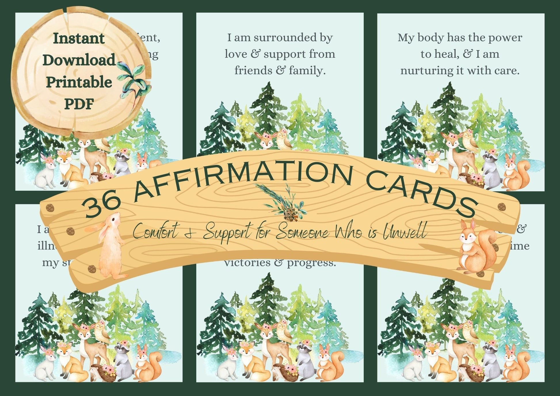 Quality Matters: The ultimate quality of these affirmation cards is in your hands. For the best experience, we recommend printing them on thick, high-quality white cardstock. Laminating them, if possible, ensures they remain durable and cherished keepsakes.