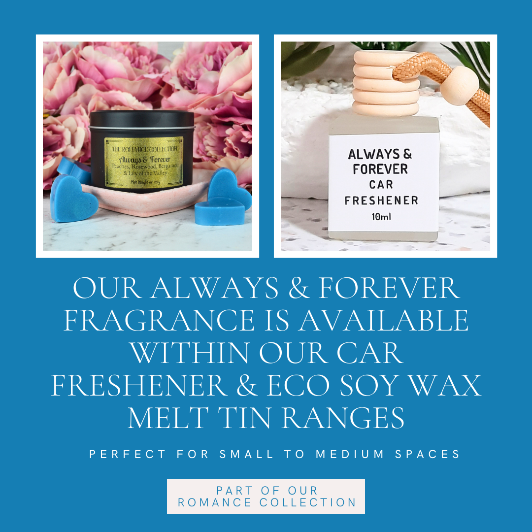 Always & Forever: Peach, Rosewood, Bergamot, Lilies - Car Freshener