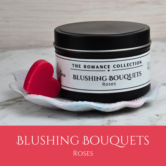 Blushing Bouquets: Roses - Eco Soy Wax Melt Tin